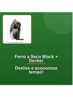 Ferro A Seco Black + Decker Vfa1110tm2 220V