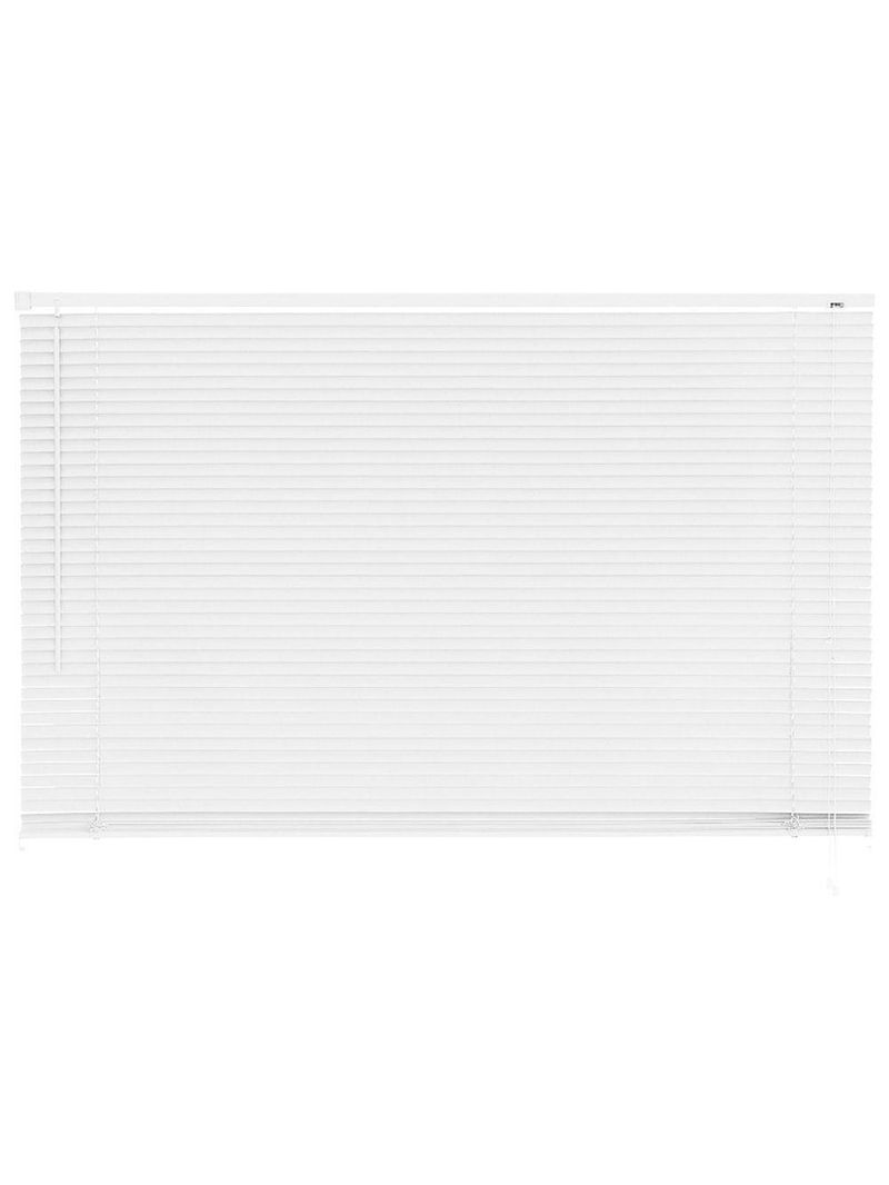 Persiana horizontal branca 140x160 cm - atlas