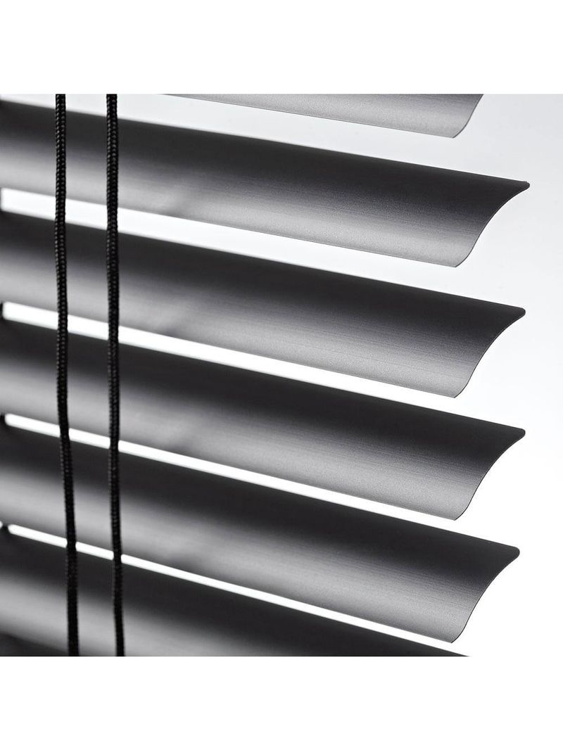 Persiana horizontal preta 140x130 cm - atlas