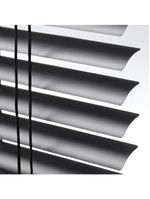 Persiana horizontal preta 100x130 cm - atlas