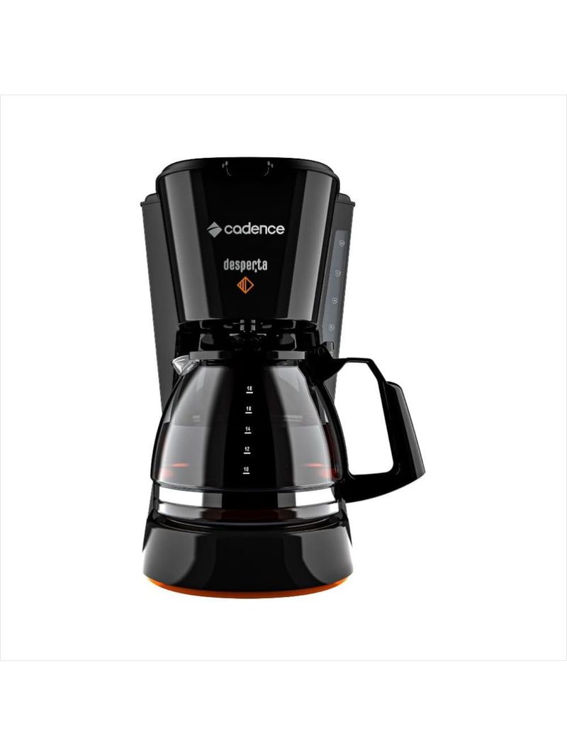 Cafeteira elétrica desperta contrast preta 220v cadence