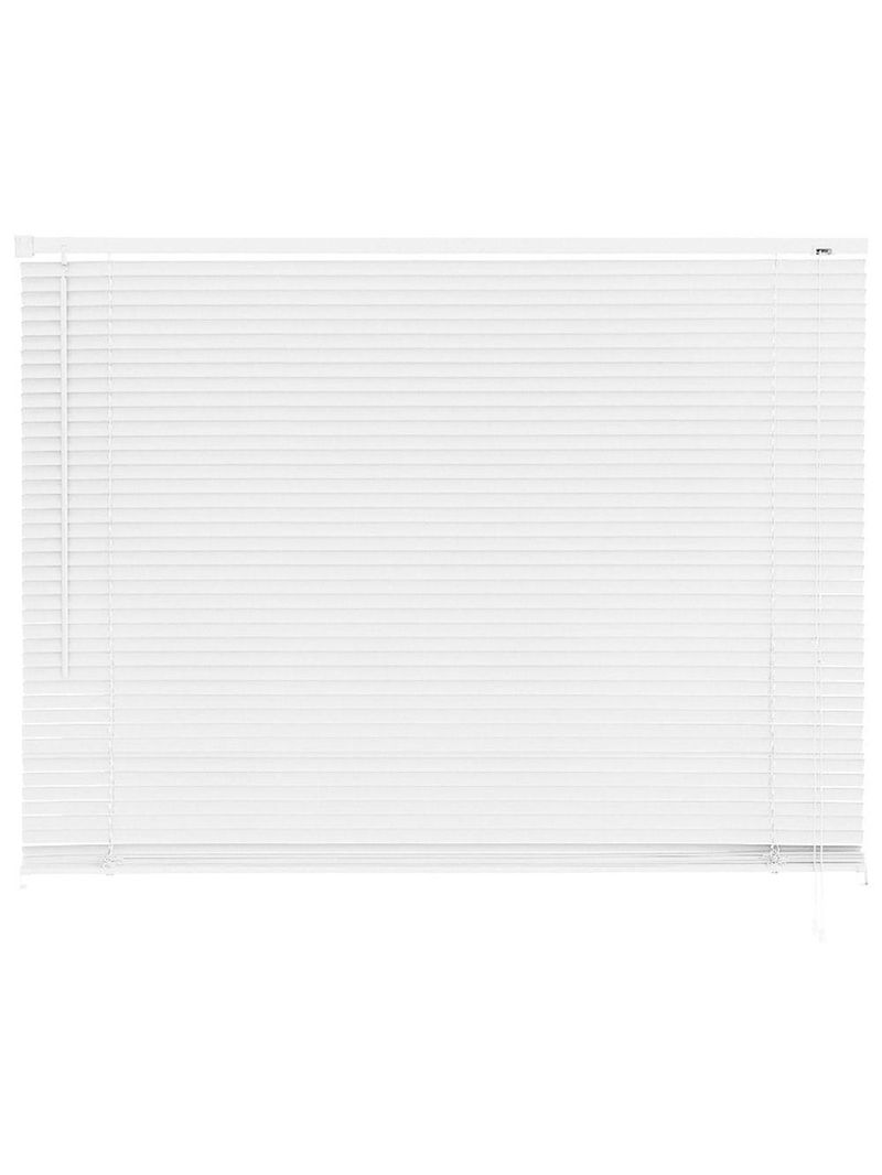 Persiana horizontal branca 120x160 cm - atlas
