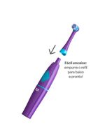 Escova infantil elétrica rotacional multi saúde funny brush niko - hc054