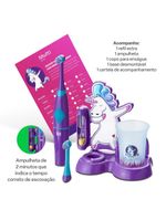 Escova infantil elétrica rotacional multi saúde funny brush niko - hc054