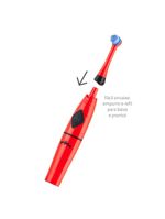 Escova infantil elétrica rotacional multi saúde lady bug miraculous - hc428