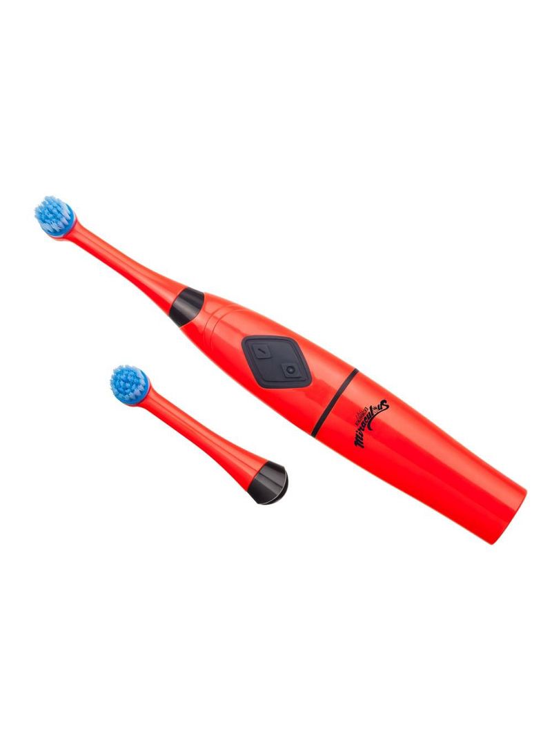 Escova infantil elétrica rotacional multi saúde lady bug miraculous - hc428