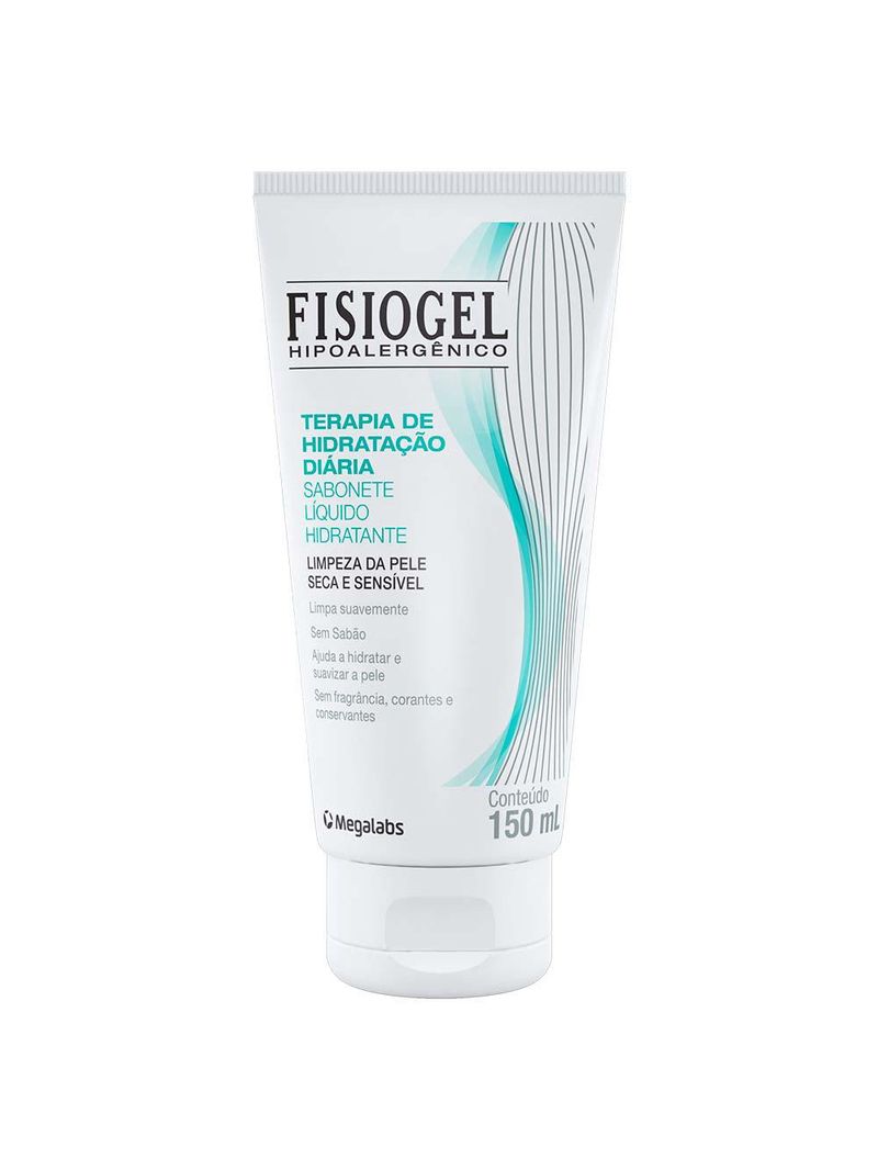Sabonete líquido hidratante fisiogel