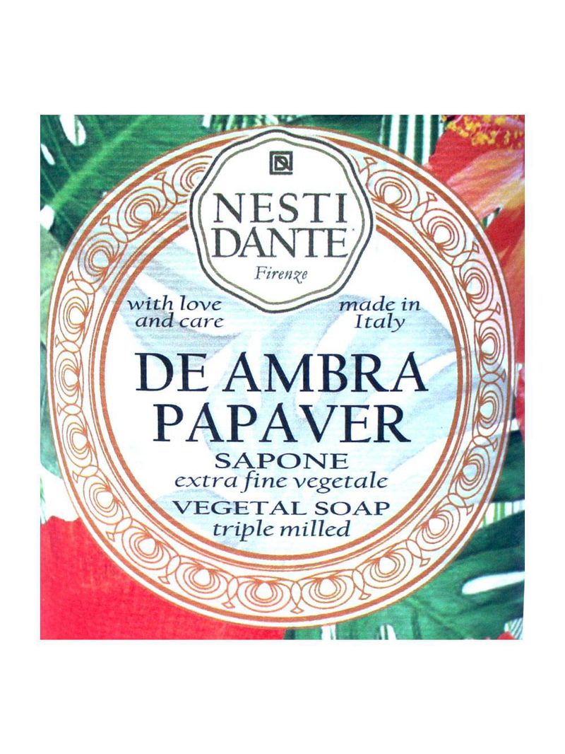 Sabonete em barra nesti dante -  with love and care ambar e papoula