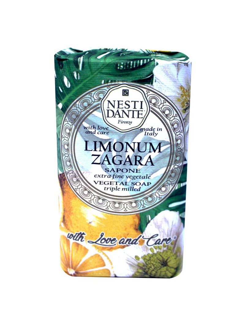 Sabonete em barra nesti dante -  with love and care limão siciliano e flor de laranjeira
