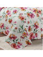 Kit Cobre Leito Colcha Casa Scarpa Mix Queen 3 Peças/Lilian