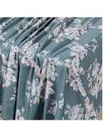 Jogo Cama Lençol Celi Casal Padrão Micropercal 200 Fios 4 Peças - Verde Floral