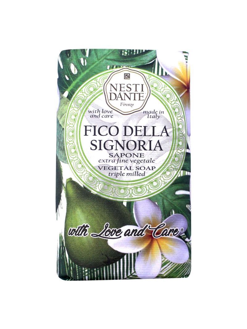 Sabonete em barra nesti dante -  with love and care figo e frangipani
