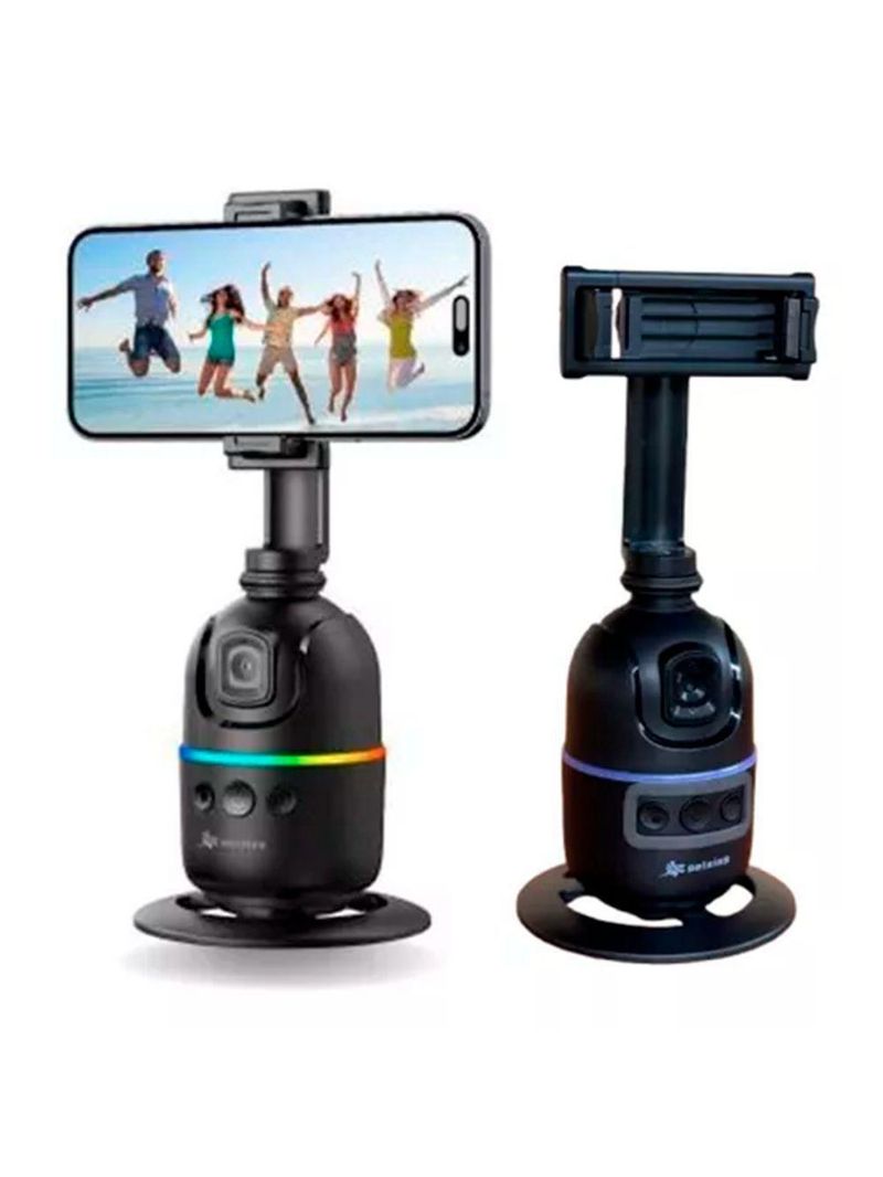Gimbal Suporte Celular 360 Reconhecimento Facial Lançamento
