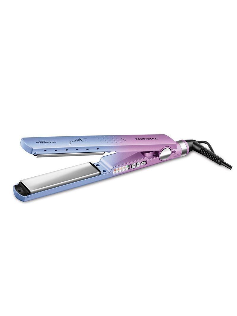 Prancha Alisadora Mondial By Juliette 60W P-JU-03 Azul/Rosa Bivolt