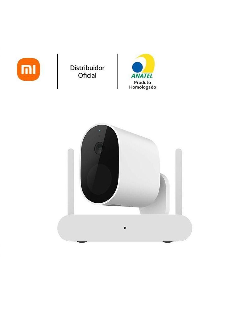 Kit Câmera De Segurança Externa Inteligente Wifi Xiaomi