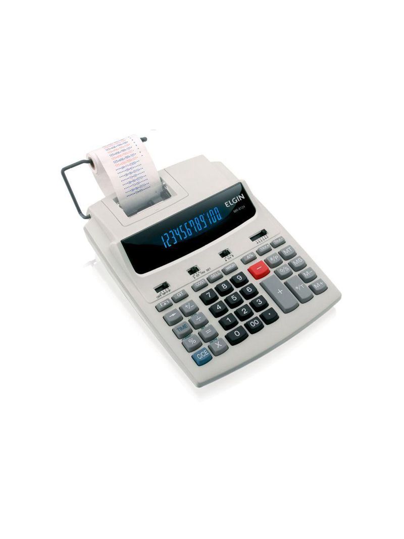 Calculadora Com Bobina 12 Digitos Cr Mr-6124 Elgin