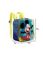 Kit Mochila De Rodinha Lancheira Térmica E Estojo Mickey