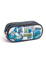 Kit Mochila Rodinhas Lancheira Estojo Infantil Gamer Player On Escolar Jogos Video Game Seanite