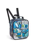 Kit Mochila Rodinhas Lancheira Estojo Infantil Gamer Player On Escolar Jogos Video Game Seanite