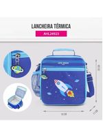 Lancheira Térmica 4180ml Jacki Design Piccolino Azul