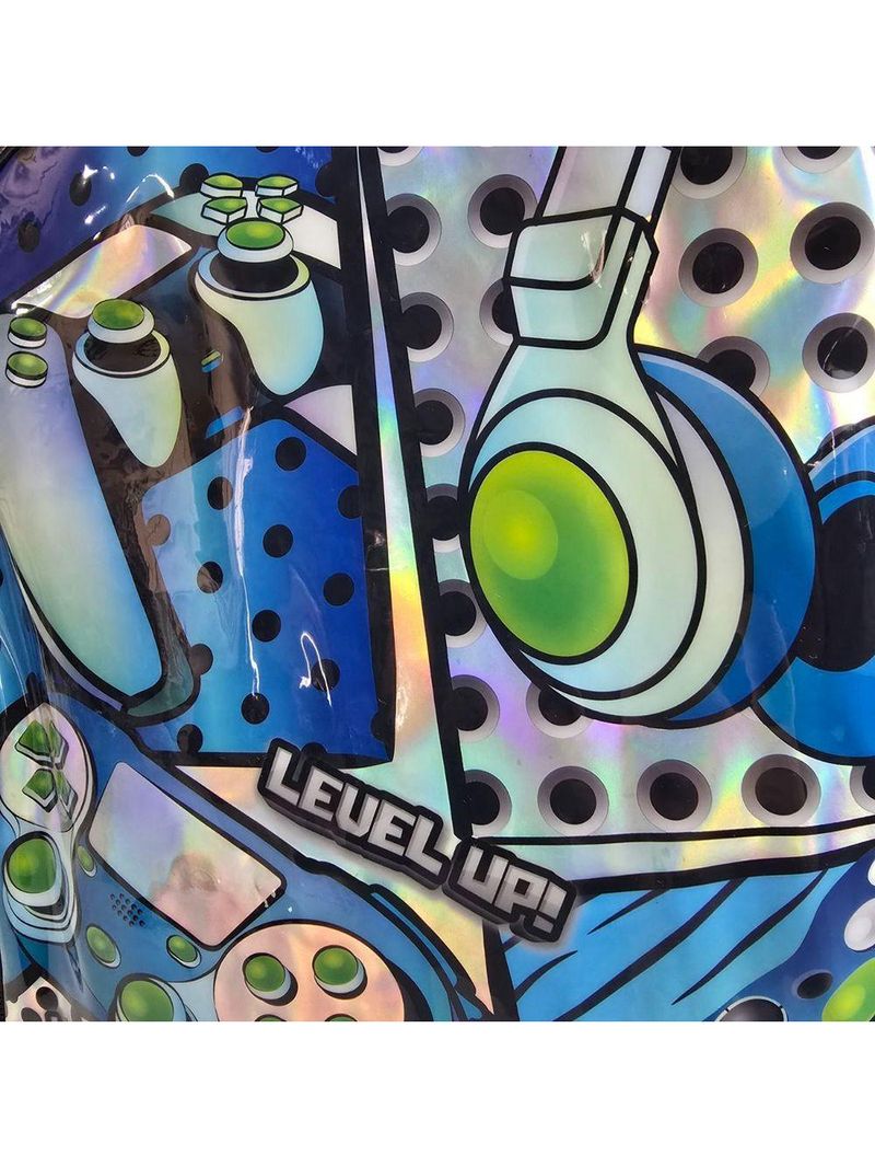 Mochila Costas Infantil Gamer Player On Escolar Jogos Video Game Seanite