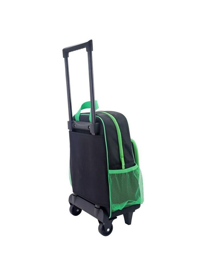 Conjunto De Mochila Com Rodinhas E Lancheira Térmica Infantil 4750ml Verde