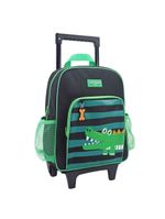 Conjunto De Mochila Com Rodinhas E Lancheira Térmica Infantil 4750ml Verde