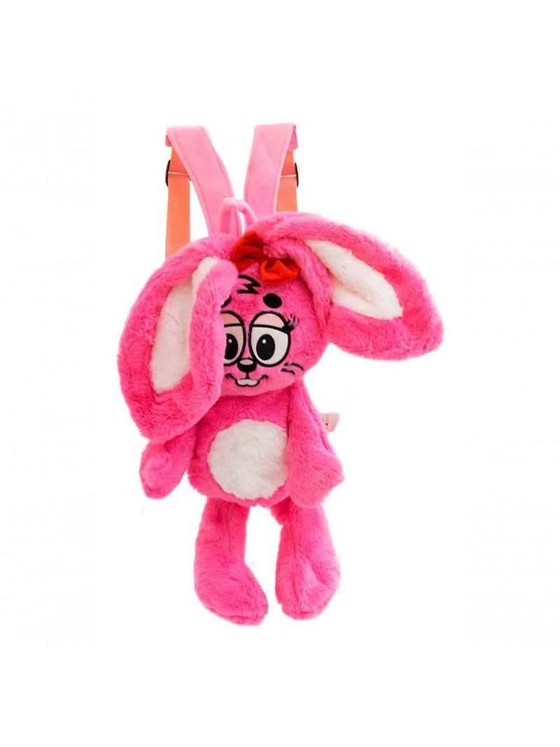 Mochila Coelho Dalila De Pelúcia 50x24cm - Turma Da Mônica