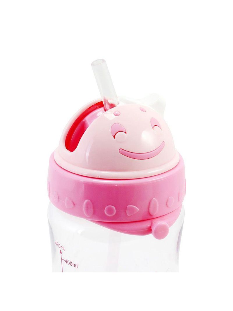 Kit Lancheira Térmica, Pote Marmita 400ml E Garrafa 460ml Infantil Piccolino Rosa