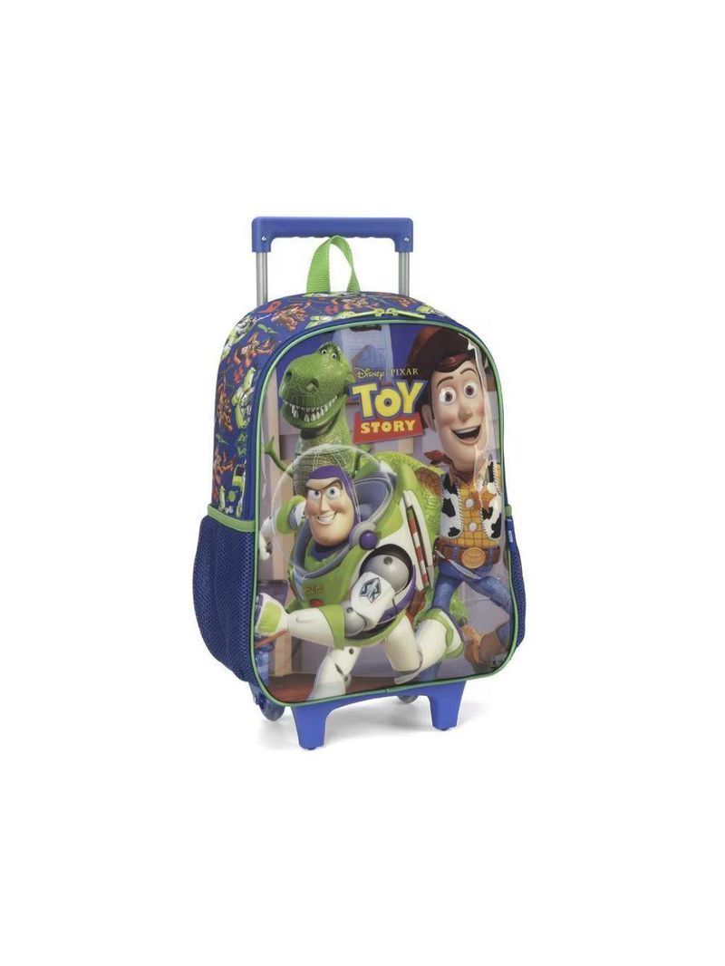 Kit Mochila De Rodinhas E Lancheira Toy Story Verde Maxlog