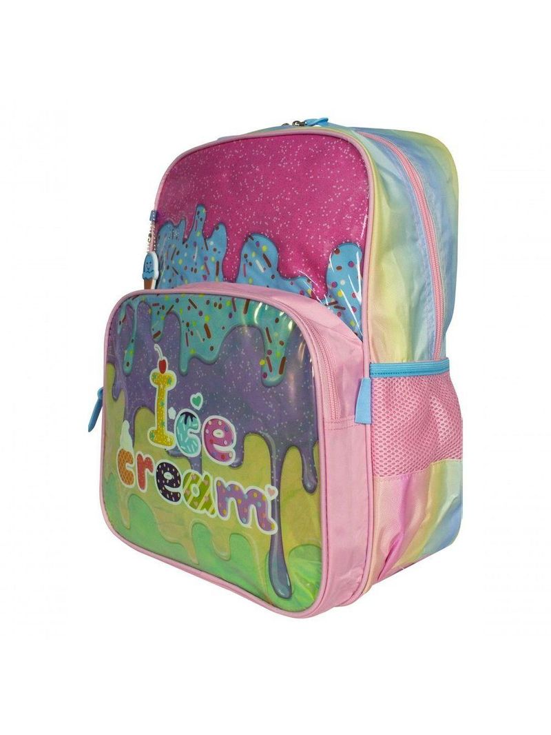 Mochila Costas Escolar Up4you Petit Slime Sorvete Color