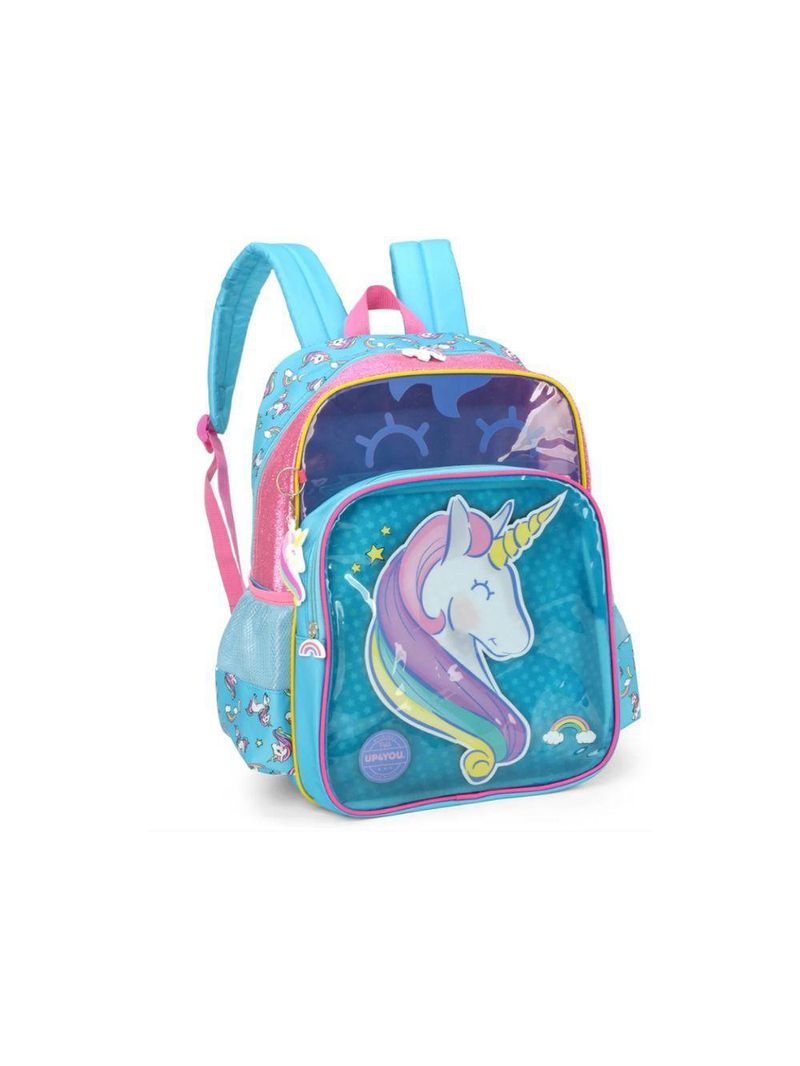 Mochila De Costas Luxcel Up4you Unicórnio Colorido