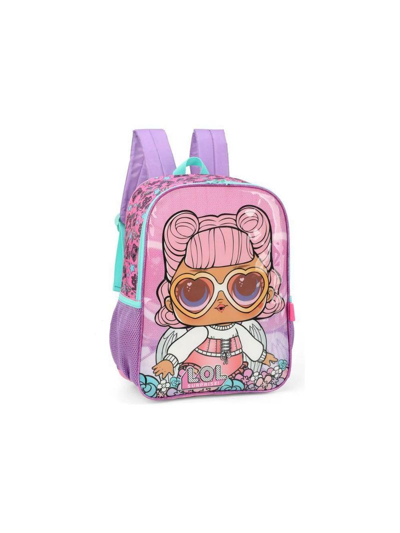Mochila De Costas Lol Surprise Rosa Luxcel