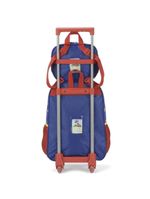 Kit Mochila Rodinha Lancheira Inantil Escolar Menino Super Mario Bros Cano Vermelho