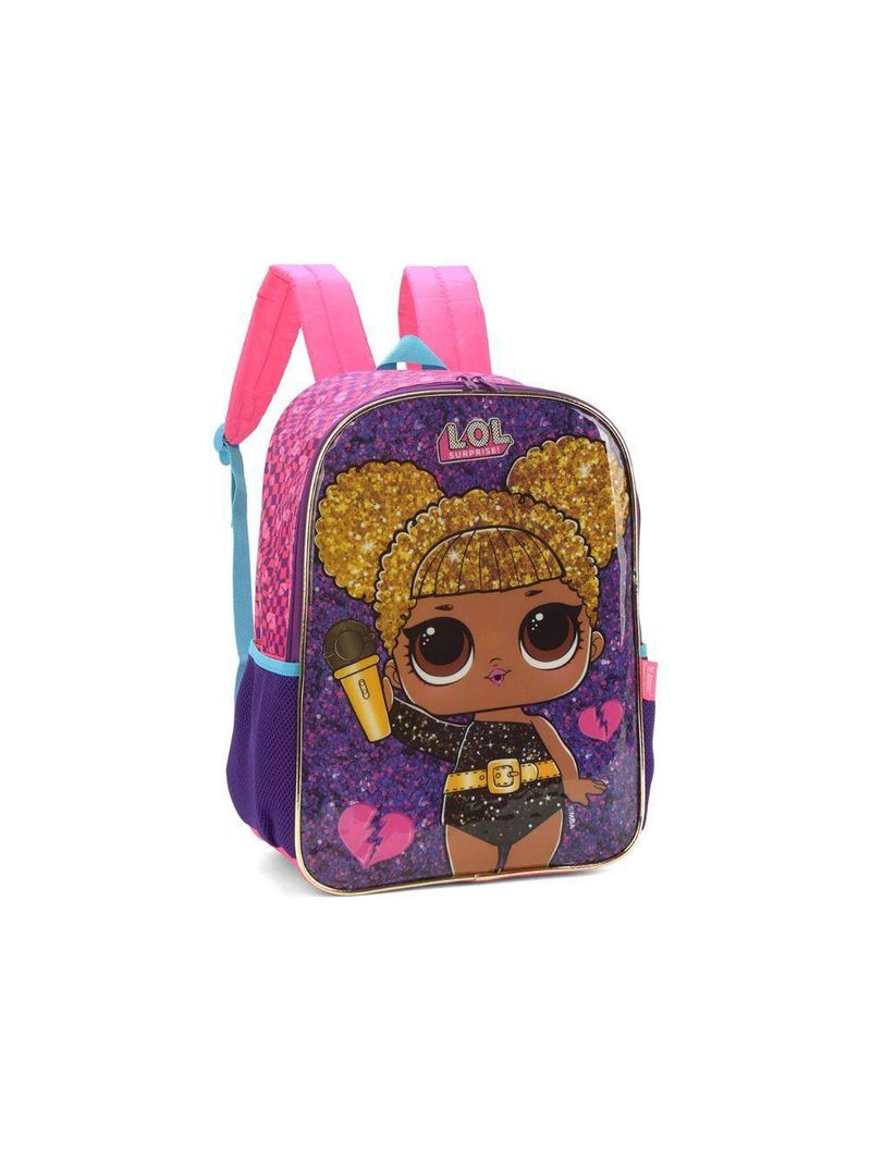 Mochila De Costas Lol Surprise Roxo Luxcel
