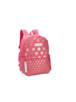 Mochila De Costas Rosa Com Bolinhas Up4you Ms46711up0300un
