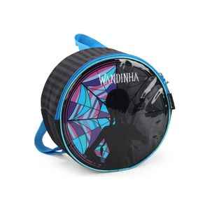 Lancheira Térmica Infantil Wandinha Addams Luxcel Preto