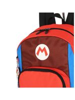 Mochila De Costas Vermelho Super Mario Luxcel