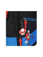 Mochila De Costas Escolar Super Mario Azul Luxcel