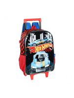 Mochila De Rodinhas Escolar Hot Wheels Ic41512 - Preto