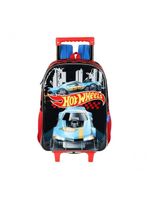 Mochila De Rodinhas Escolar Hot Wheels Ic41512 - Preto