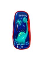 Mochila Infantil Com Rodinhas Kit Bolsa Estojo E Lancheira Escolar Carrinho Impermeavel Dinossauro