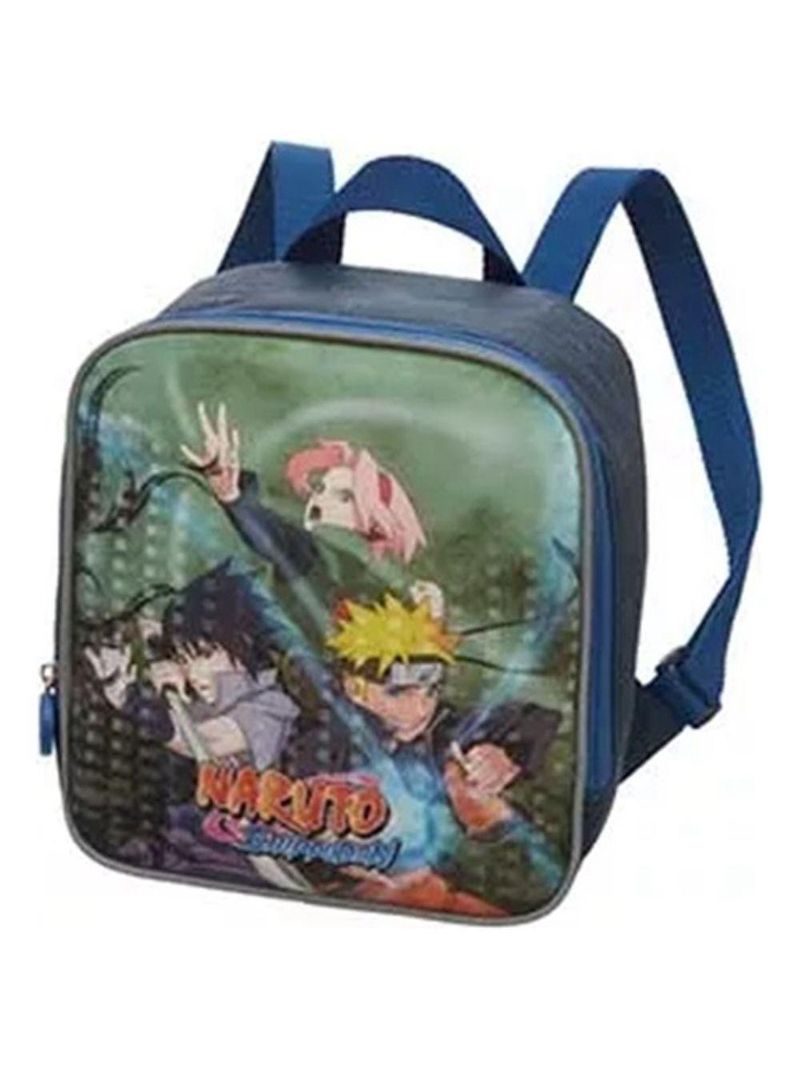 Kit Mochila Rodinha Lancheira Escolar Infantil Menino Naruto Time Pacific