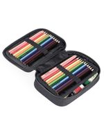 Estojo feminino pop fun cinza