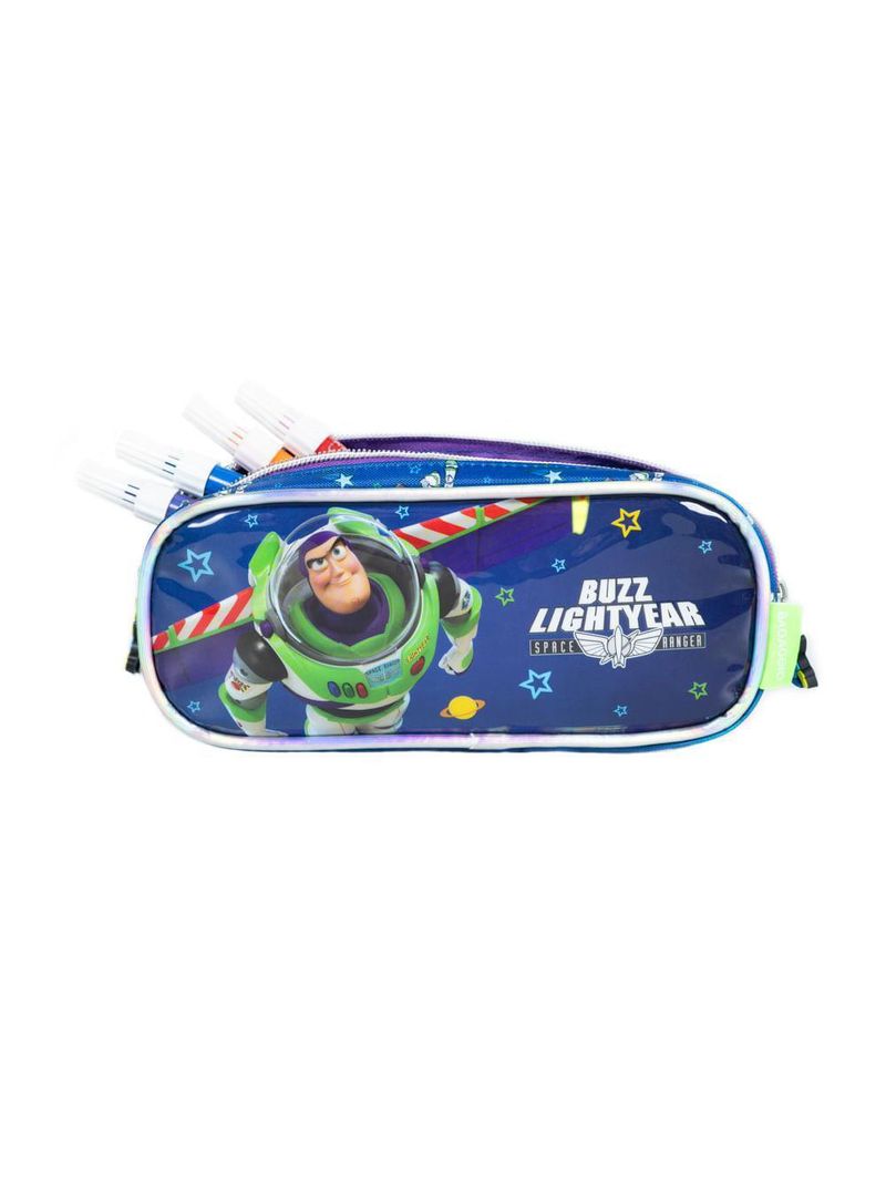 Estojo escolar masculino toy story azul escuro premium