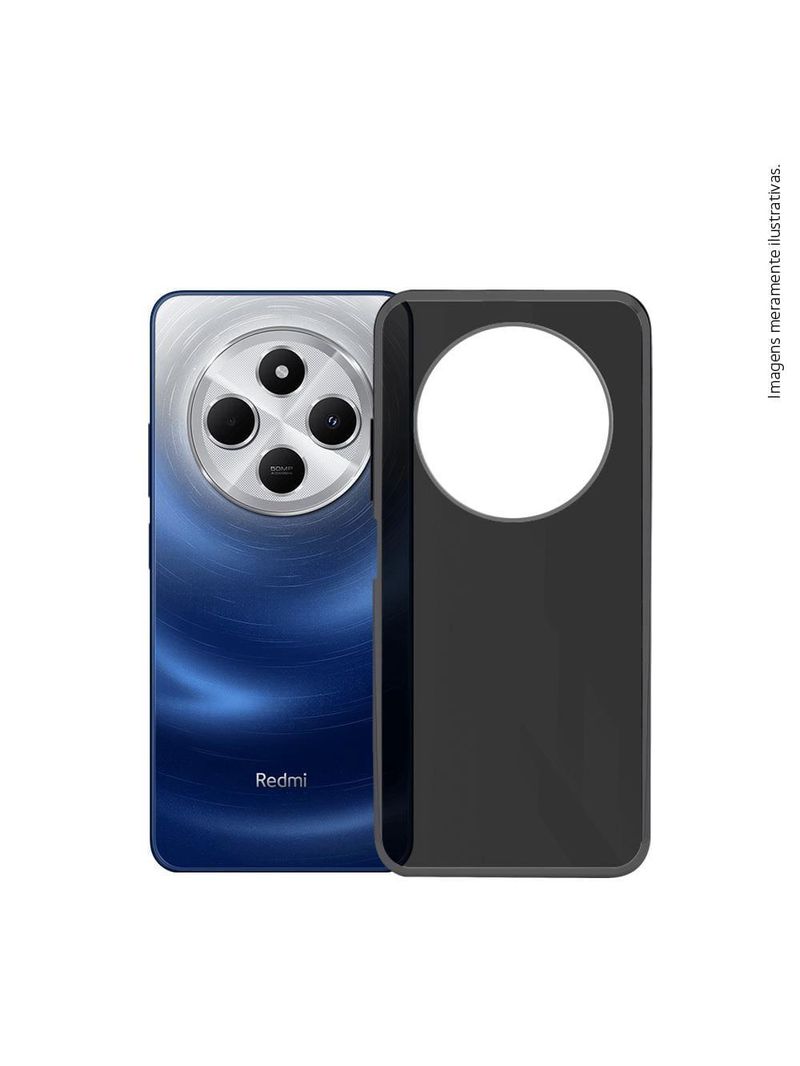 Smartphone xiaomi redmi 14c br 4g azul 256gb, 4+4gb ram virtual, tela de 6,8’’, mediatek helio g81 ultra e câmera traseira dupla de 50mp