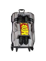 Mala Infantil 3+ Pre Escola Creche Menino Night Shifter 3d Com Rodinhas Cor Cinza