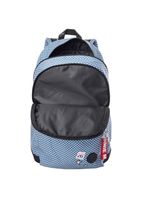 Mochila feminina minnie patches azul