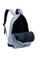 Mochila infantil feminina moletom like  cinza