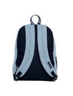 Mochila infantil feminina moletom like  cinza